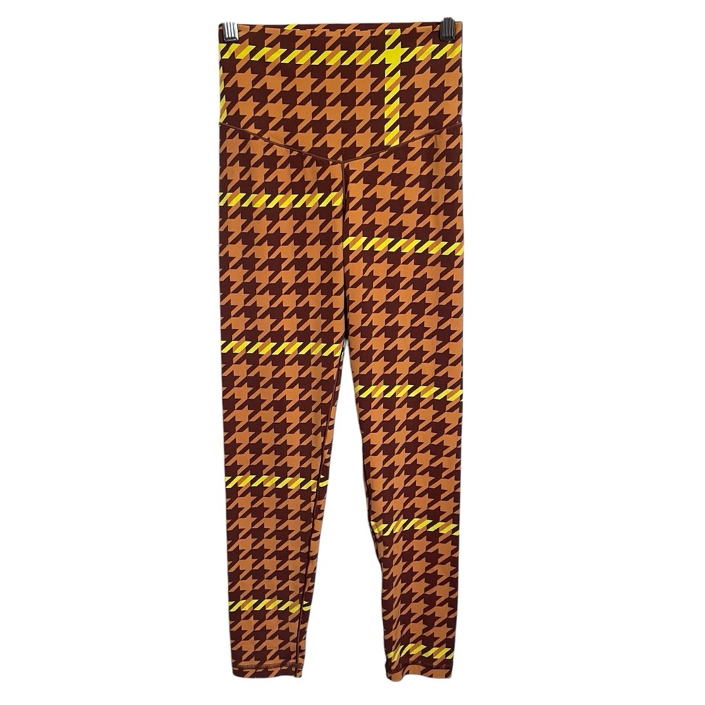 Aerie real me 7/8 leggings houndstooth print NWOT